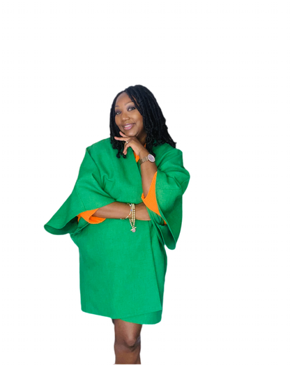 Green Oversized Jacket